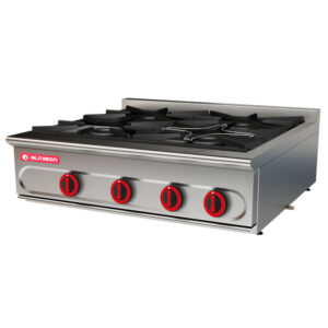 Cocina modular 900 sobremesa 4 fuegos