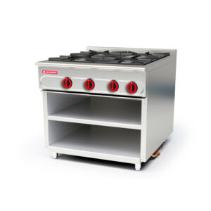 Cocina modular 900 con soporte 4 fuegos