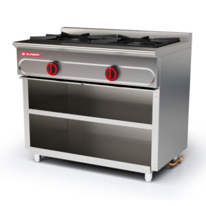 Cocina modular 550 con soporte 2 fuegos