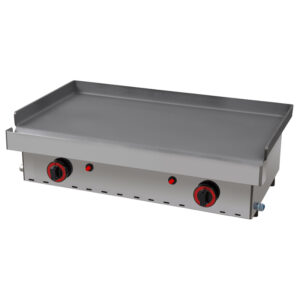 Plancha sobremesa gas 3 fuegos Acero laminado