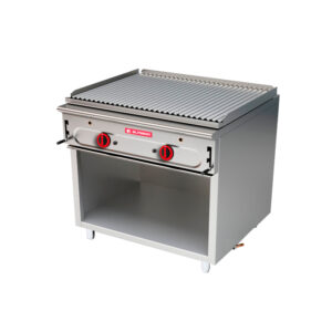 Barbacoa modular 900 con soporte 2 fuegos gas