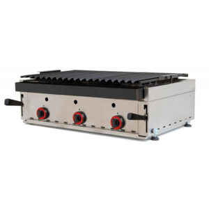 Barbacoa sobremesa gas 3 mandos 6 fuegos