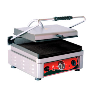 Grill sobremesa eléctrico estriado 2,5kW simple