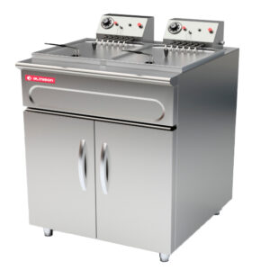 Freidora modular 750 con soporte 17 + 17 L. eléctrica