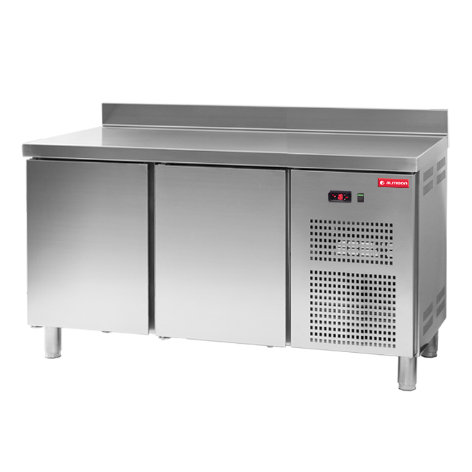 Mesa snack refrigerada 2 puerta ciega