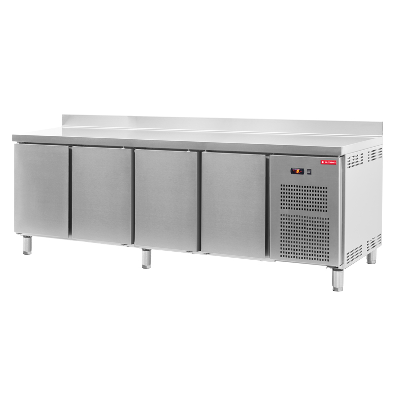 Mesa snack refrigerada 4 puerta ciega