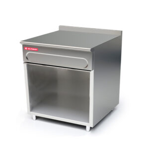 Elemento neutro modular 750 con soporte 800 x 750 mm