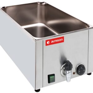 Baño María sobremesa eléctrico 1,5kW con grifo 150