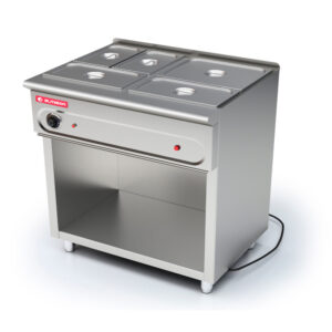 Baño María modular 550 con soporte 5 Cub. eléctrica