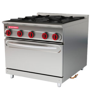 Cocina modular 900 sobremesa 4 fuegos + horno