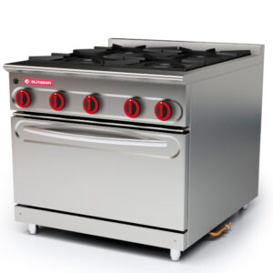 Cocina modular 750 de 4 fuegos + Horno