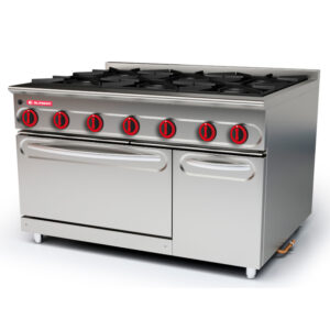 Cocina modular 750 de 6 fuegos + Horno