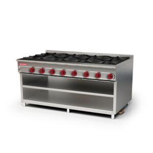 Cocina modular 900 con soporte 8 fuegos