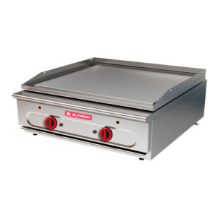 Plancha (Fry top) modular 900 sobremesa 2 fuegos gas CD lisa