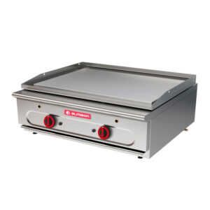 Plancha (Fry top) modular 750 sobremesa 2 fuegos gas CD lisa