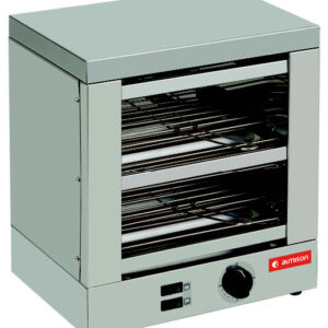 Tostador compacto sobremesa 2 pisos con temporizador