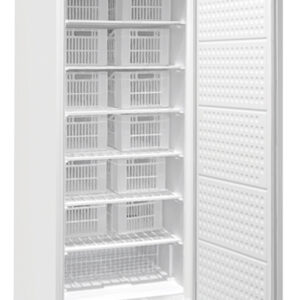 Armario de congelación digital de 1 puerta ciega blanco + 13 cajas/cesto